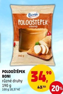Sýr Polooštěpek Boni