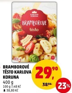 Těsto bramborové v prášku Karlova Koruna