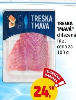 Treska tmavá filety Pro Penny EFD Excelsior Delikatessen