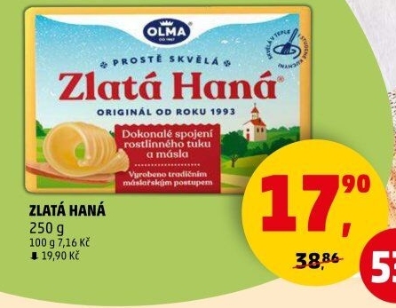 Tuk Zlatá Haná Olma