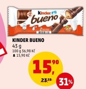 Tyčinka Bueno Kinder