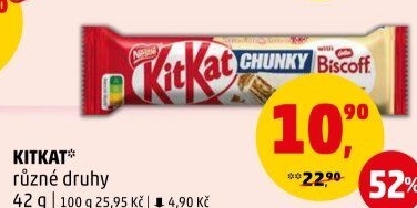 Tyčinka Kit Kat Nestlé