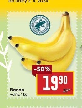 Banán volný, 1 kg