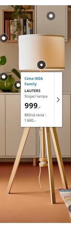 LAUTERS Stojací lampa