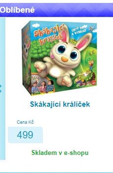 Skákající králíček