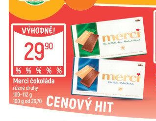 Merci čokoláda