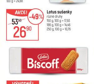 Lotus sušenky
