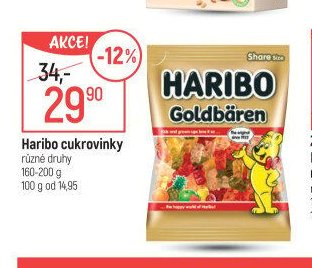 Haribo cukrovinky