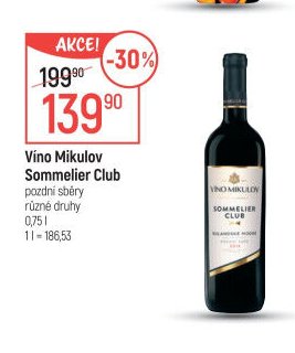 Víno Mikulov Sommelier Club