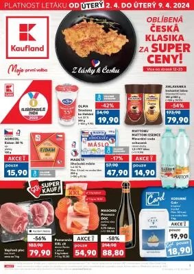 akční leták Kaufland 2.4.2024-9.4.2024