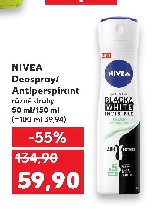 Nivea Deospray/Antiperspirant