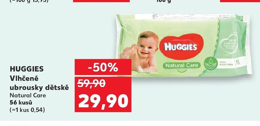 Huggies Vlhčené ubrousky dětské