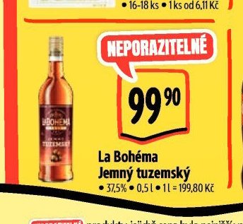 La Bohéma Jemný tuzemský
