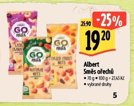 Albert Směs ořechů