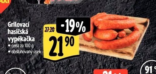 Grilovací hasičská vypékačka
