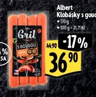 Albert Klobásky s goudou