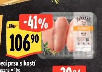 Kuřecí prsa s kostí