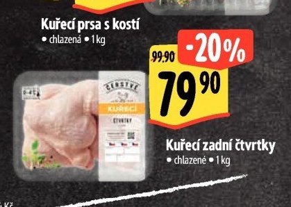 Kuřecí zadní čtvrtky