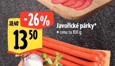 Javořické párky*