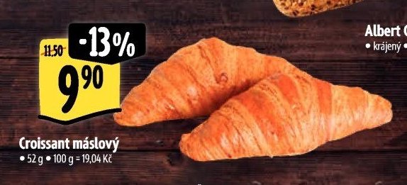 Croissant máslový
