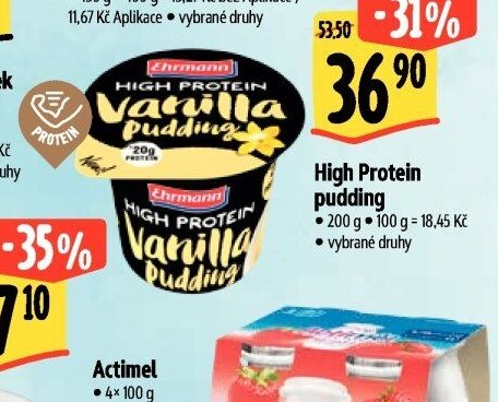 Ehrmann High Protein Vanilla Pudding