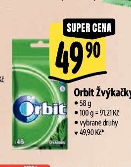 Orbit Žvýkačky