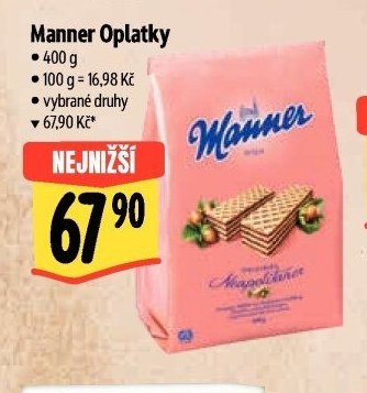 Manner Oplatky