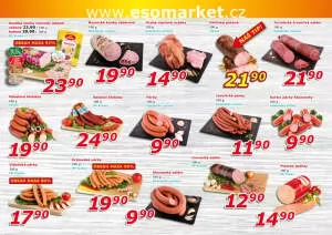 akční leták ESO MARKET 3.4.2024-14.4.2024