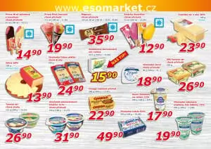 akční leták ESO MARKET 3.4.2024-14.4.2024