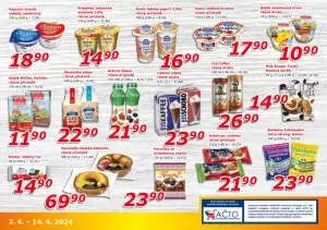 akční leták ESO MARKET 3.4.2024-14.4.2024