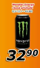 Energetický nápoj Monster Energy