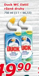 Gelový čistič WC Duck