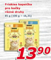Kapsičky pro kočky Friskies