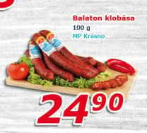 Klobása Balaton Krásno