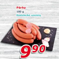 Párky Kostelecké uzeniny