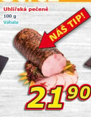 Pečeně uhlířská Váhala