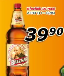 Pivo světlé výčepní 10° Březňák
