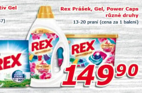 Prací prášek Rex