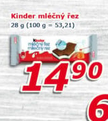 Řez mléčný Kinder