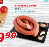 Salám slovenský točený Kostelecké uzeniny