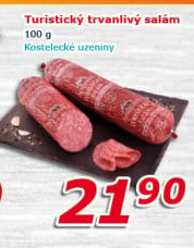 Salám turistický Kostelecké uzeniny