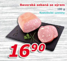 Sekaná bavorská se sýrem Kostelecké uzeniny