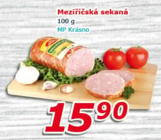 Sekaná pečená Meziříčská Krásno