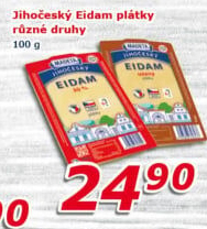 Sýr Eidam Jihočeský Madeta