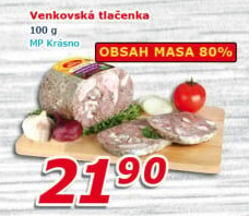 Tlačenka venkovská Krásno