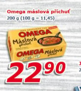 Tuk s máslovou příchutí Omega
