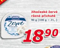 Žervé Jihočeské Madeta