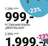 Zahradní křeslo „BRATISLAVA“ - Möbelix akcniletaky.com
