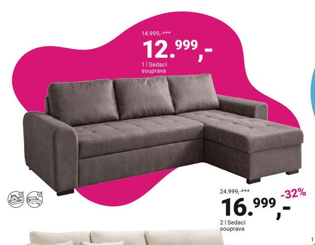 Sedací souprava - Möbelix akcniletaky.com
