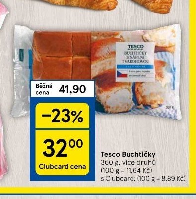 Tesco Buchtičky